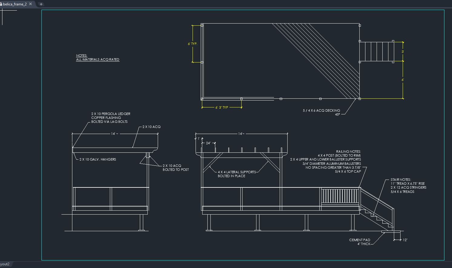 Kitchen Layout Example